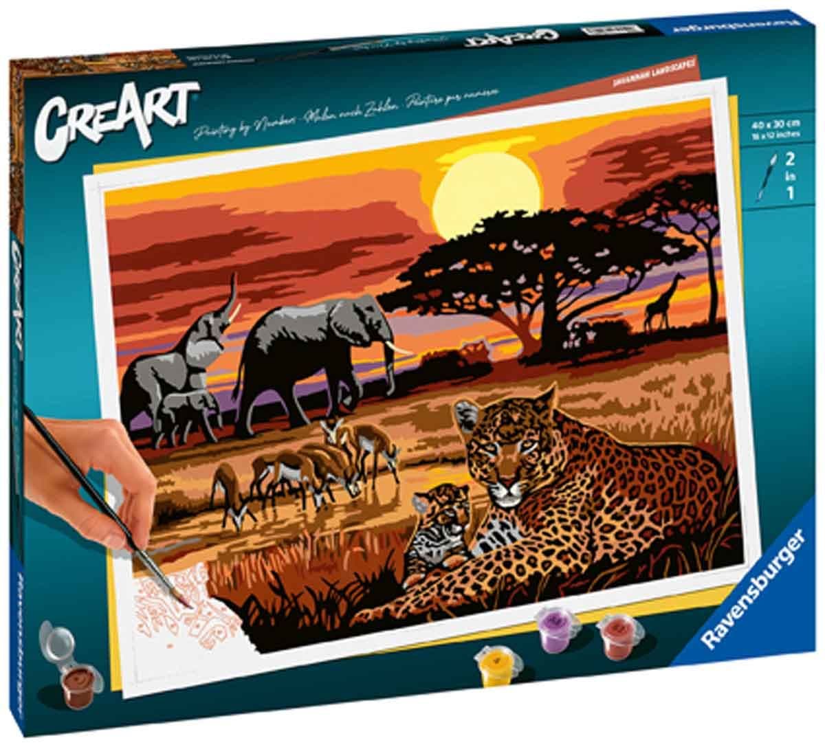 RAVENSBURGER CREART SAVANNAH LANDSCAPES