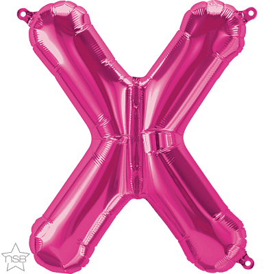 34 INCH FOIL MAGENTA LETTERS 1CTP