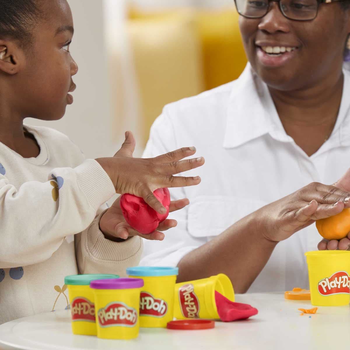 PLAY DOH SINGLE 3OZ CANS - YELLOW ORANGE
