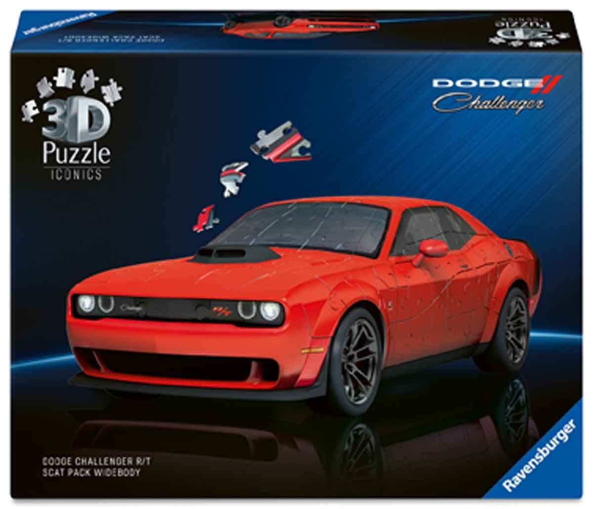 RAVENSBURGER 108PC 3D PUZZLE ICONICS DODGE CHALL