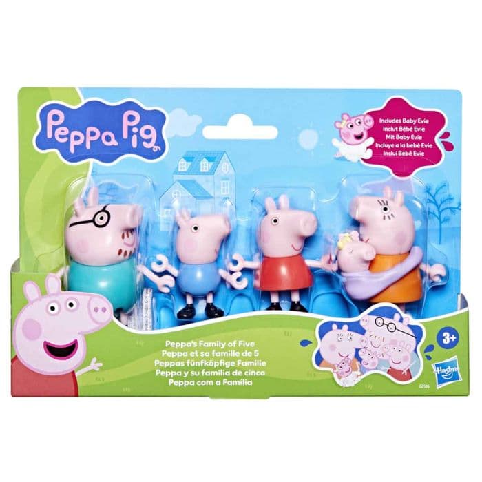 PEP PEPPAS FAMILY OF FIVE