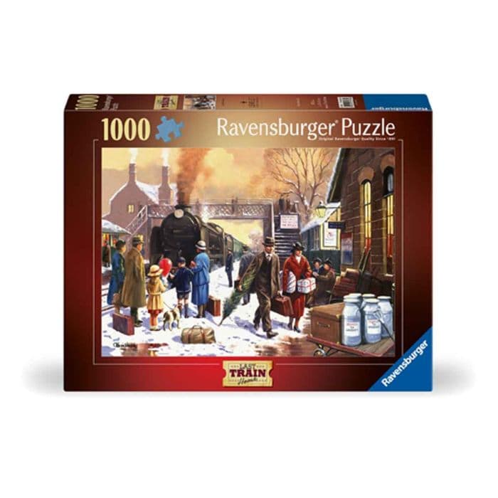 RAVENSBURGER 1000PC PUZZLE LAST TRAIN HOME
