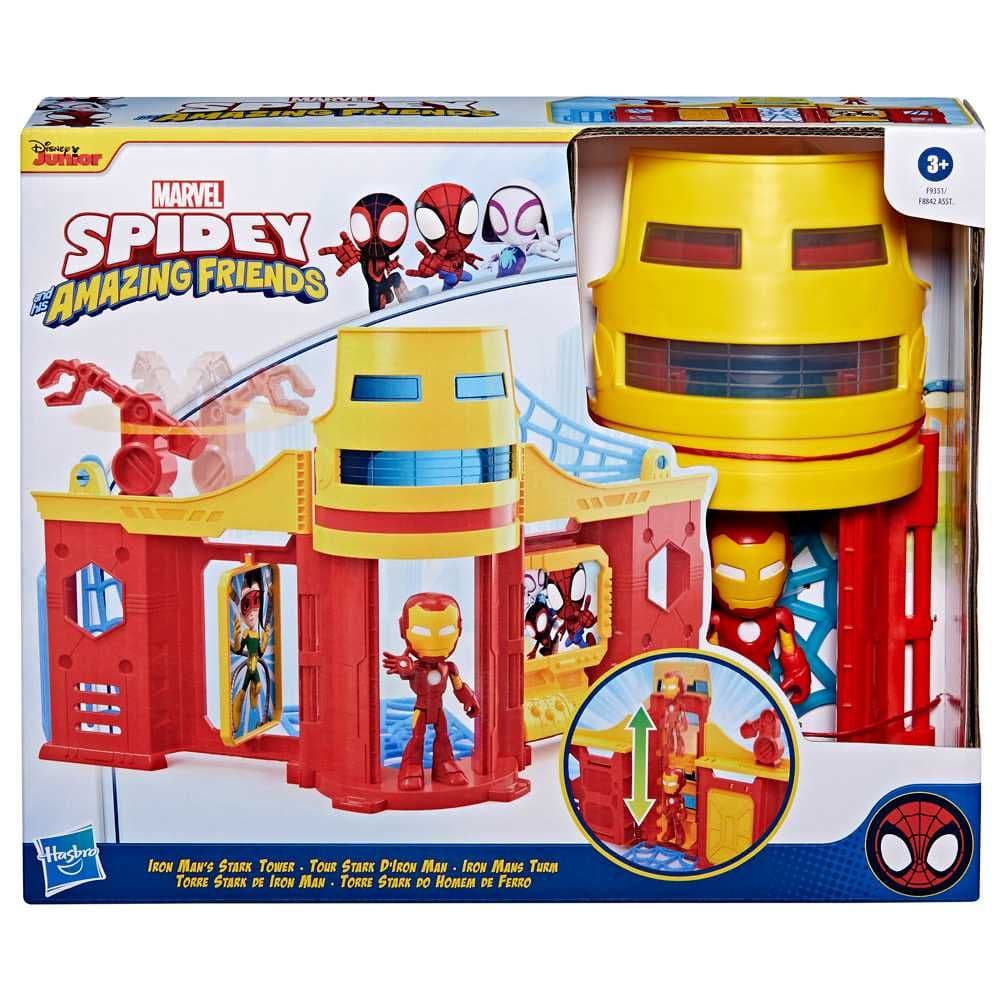 SPIDEY AND FRIENDS STARK TOWER SCENE PLAYSET