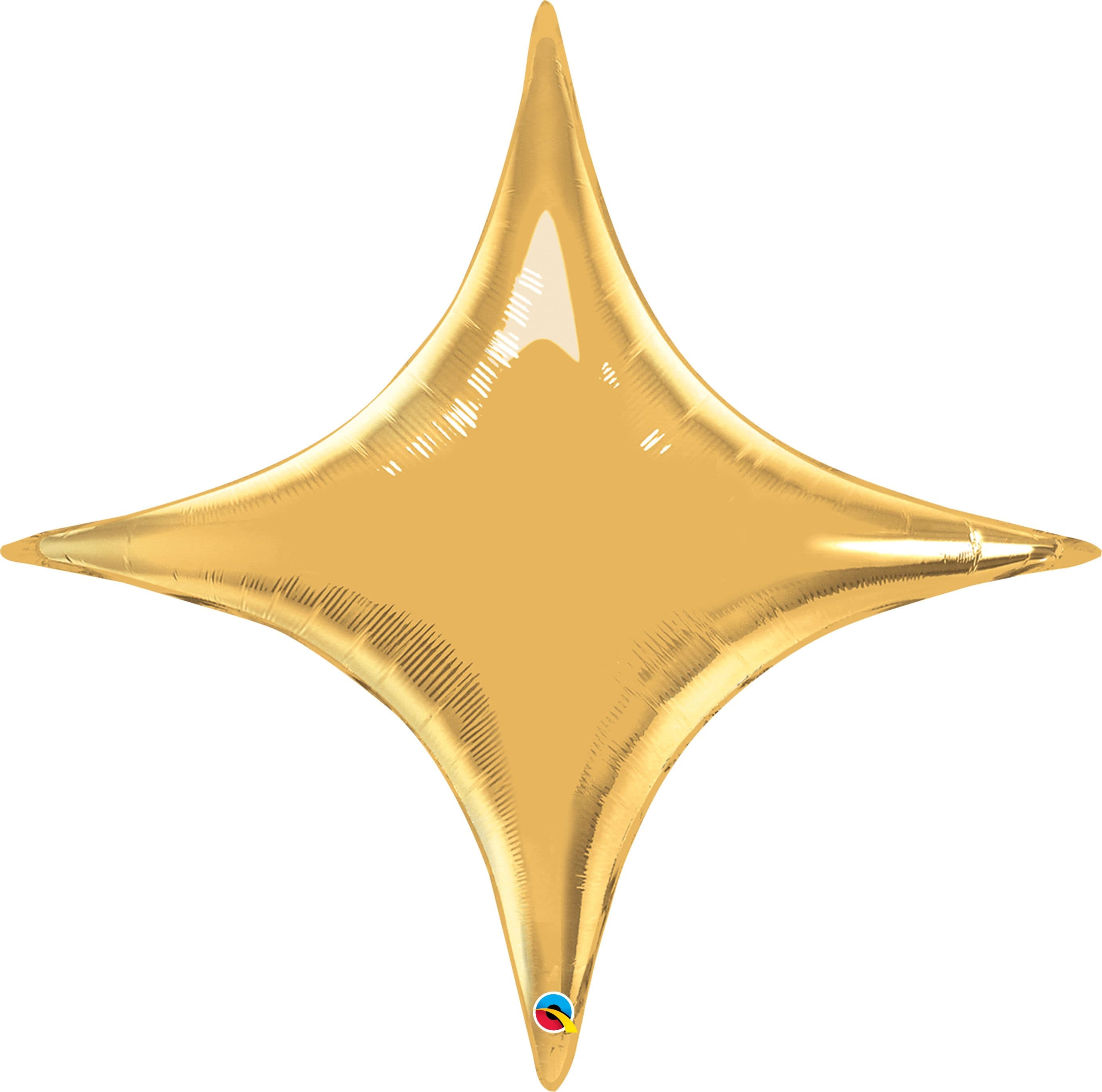 40 INCH FOIL STARPOINT- METALLIC GOLD 1CTL