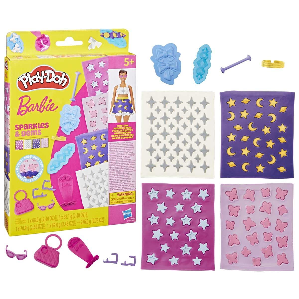 PLAY DOH BARBIE SPARKLES AND GEMS