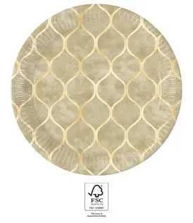 ARABIC CELLS PAPER PLATE 23CM 8CT