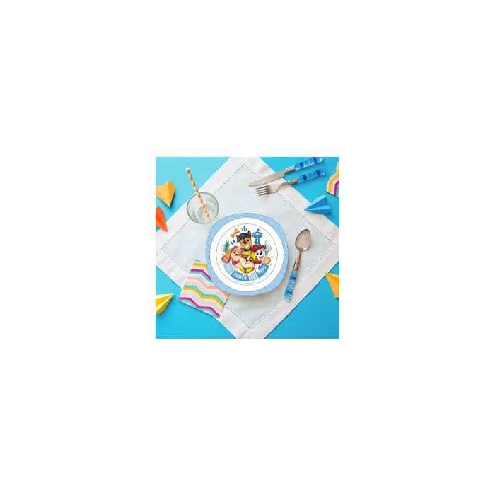 Paw Patrol Power Pups Shaped Plate