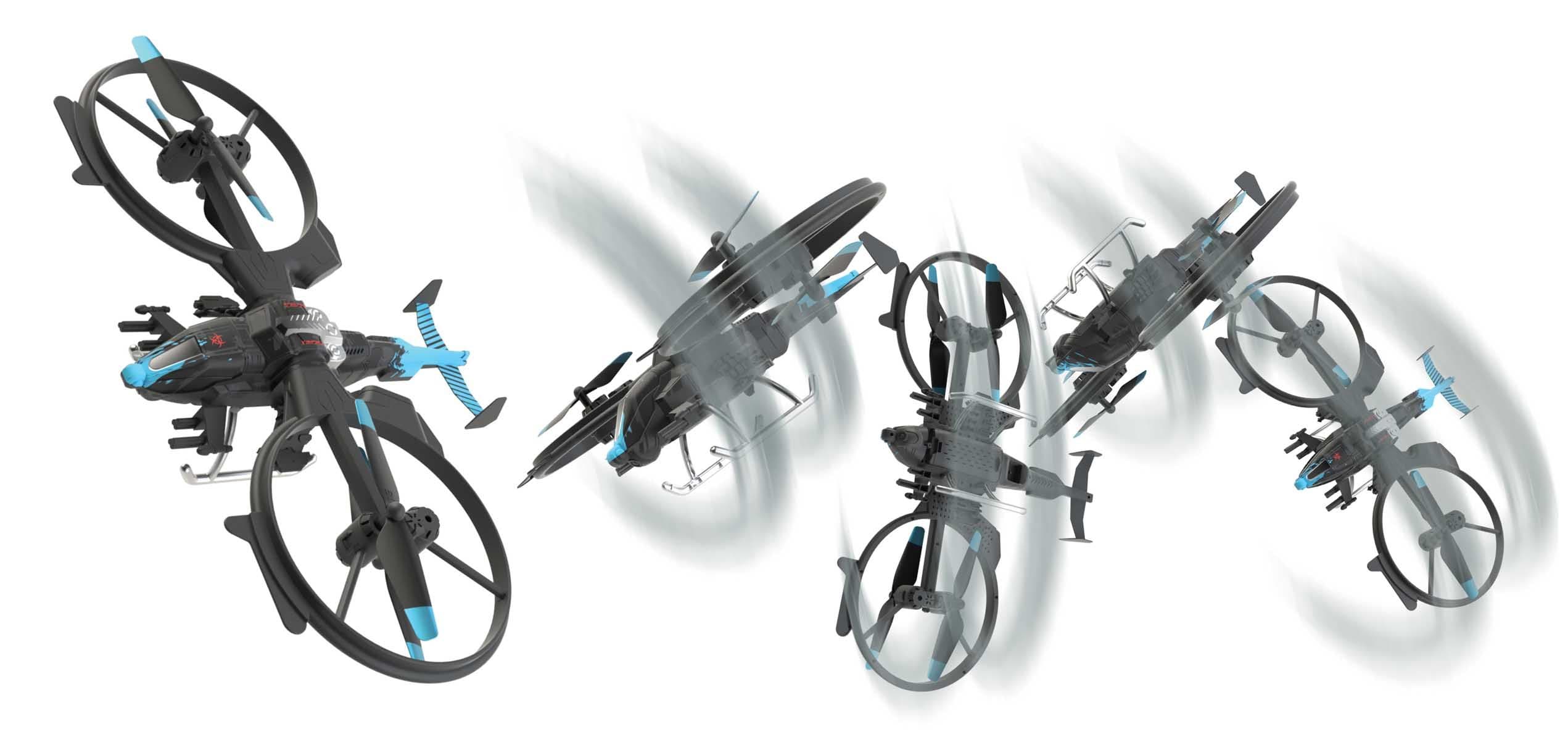KABOOM KOO RC KINCHIKA 033 HELISQUAD WITH LED
