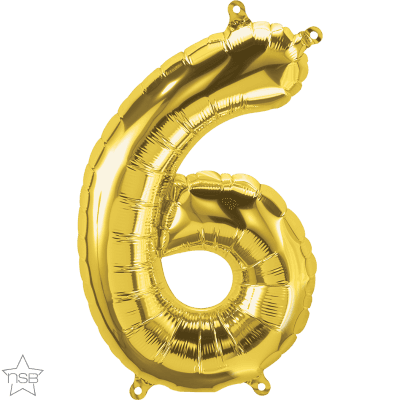16 IN GOLD NUMBER 6 AIR FILLED 1CTP
