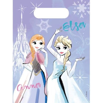 FROZEN SPARKLE PARTY BAGS 6CT