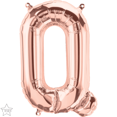 16 IN FOIL ROSE GOLD LETTERS AIR FILLED 1CTP