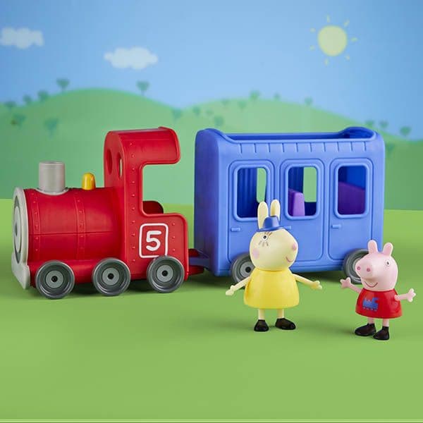 PEPPAS MISS RABBITS TRAIN