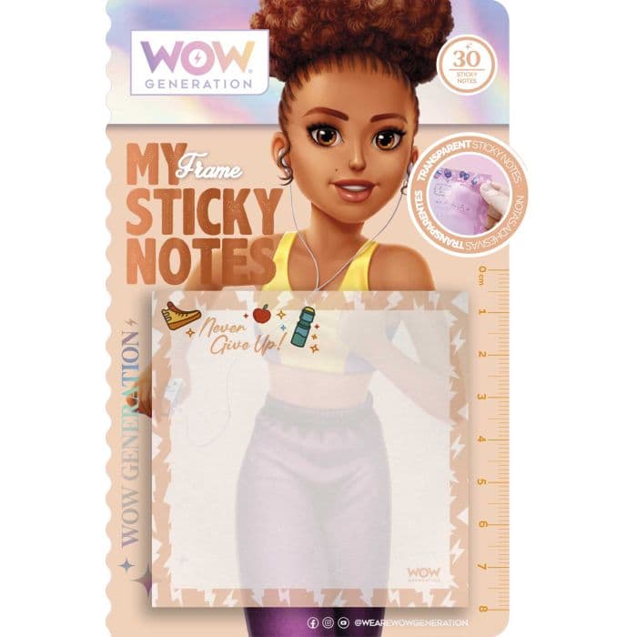 Wow Generation Transparent Post It Notes