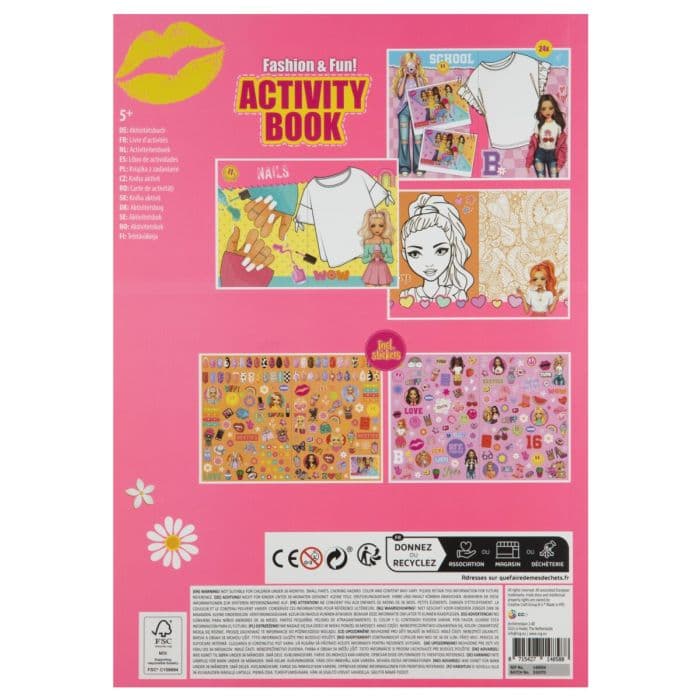 Besties Activity Book A4 Incl Stickers