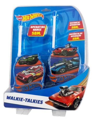 HOT WHEELS SHAPED WALKIE TALKIE
