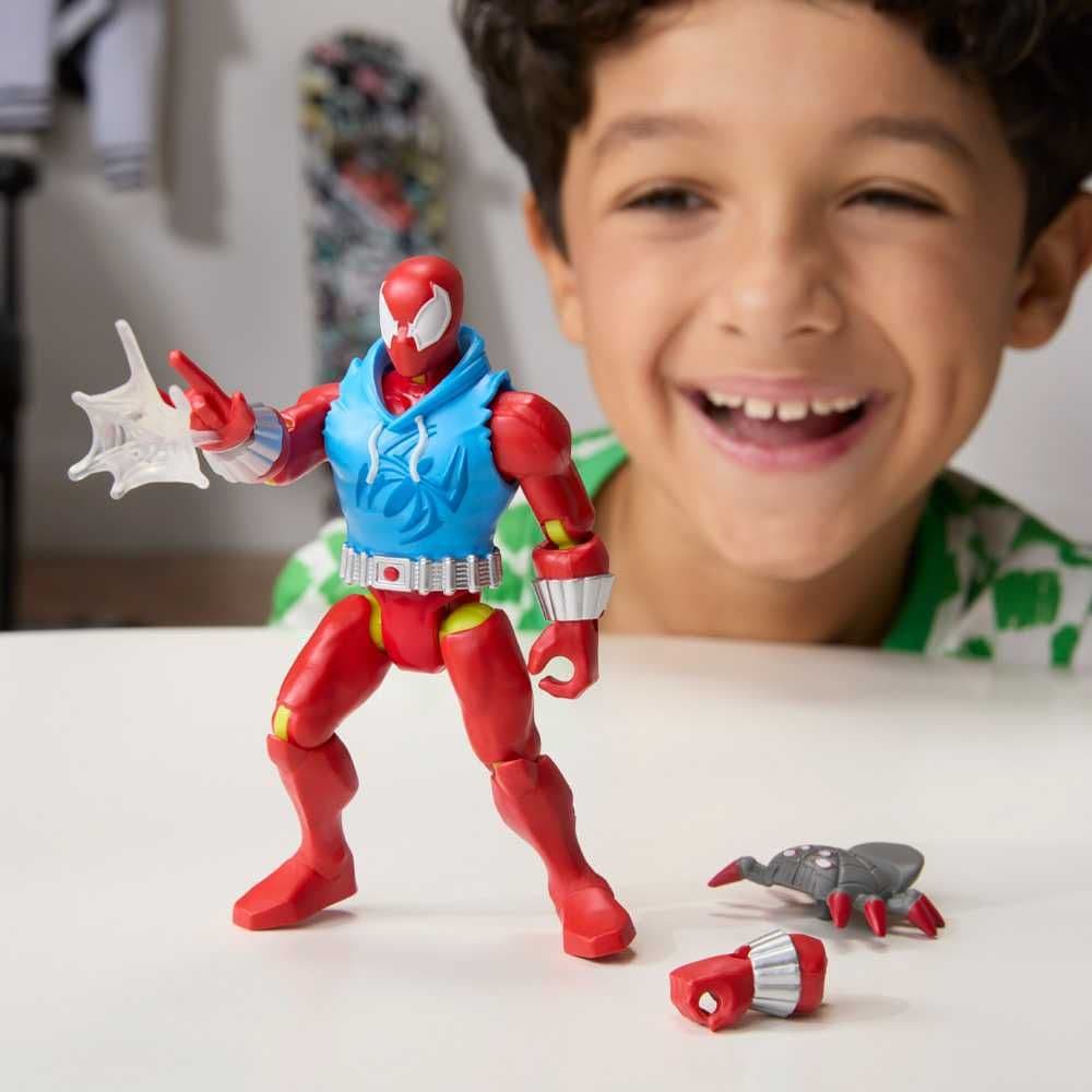 SPIDER MAN MIXMASHERS SCARLET SPIDER BASIC FIGURE