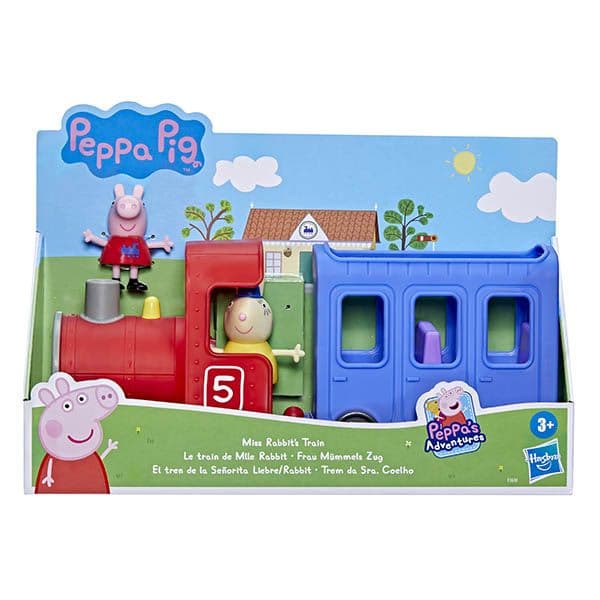 PEPPAS MISS RABBITS TRAIN