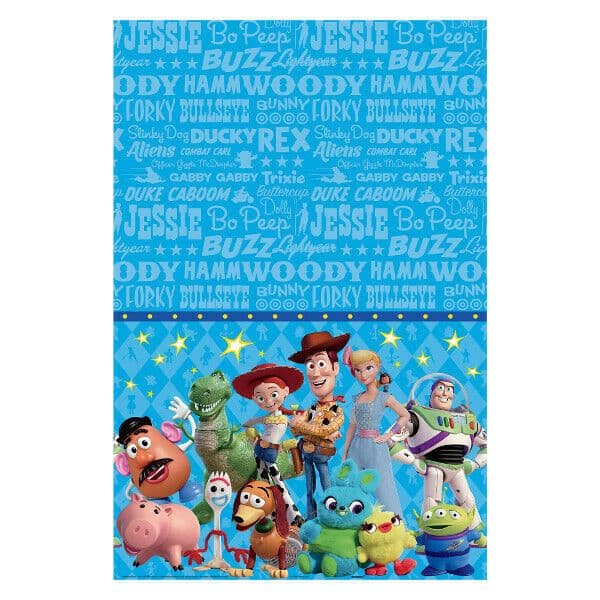 TOY STORY 4 PLASTIC TABLECOVER 120X180CM 1CT
