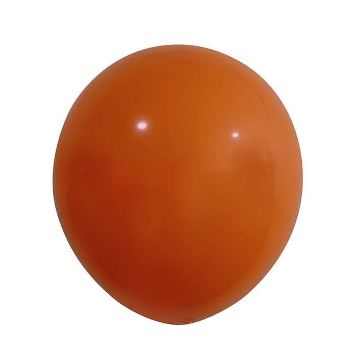 12 INCH LATEX STANDARD ORANGE 100CTP - 2.8G