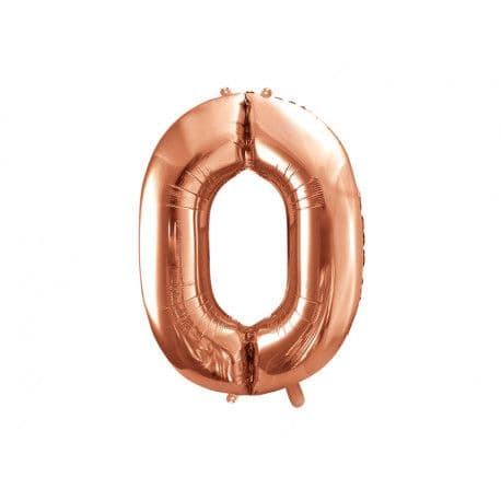 37 INCH AIR-HELIUM ROSE GOLD FOIL BALLOON 0 1CTP