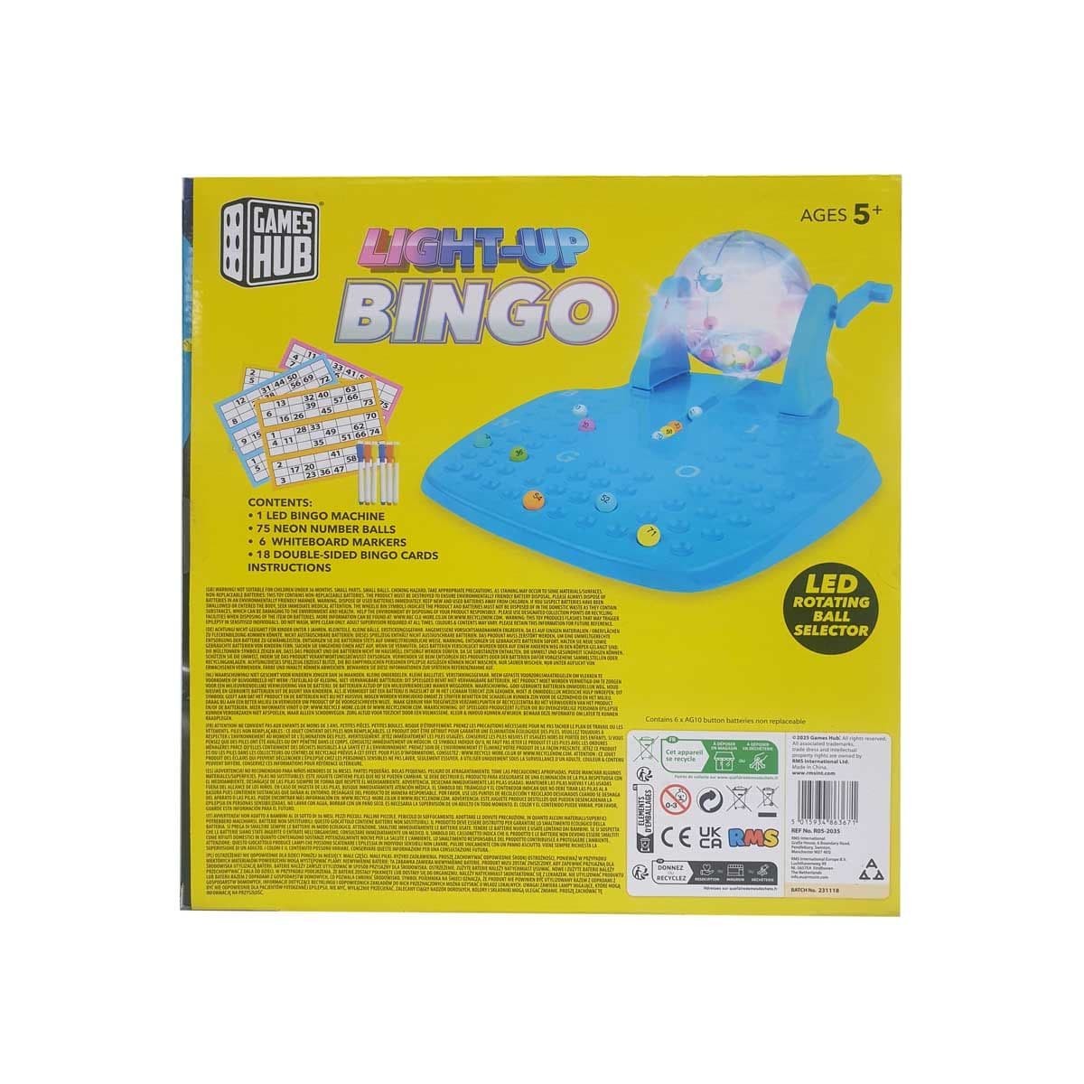 GAMES HUB LED BONKERS BINGO