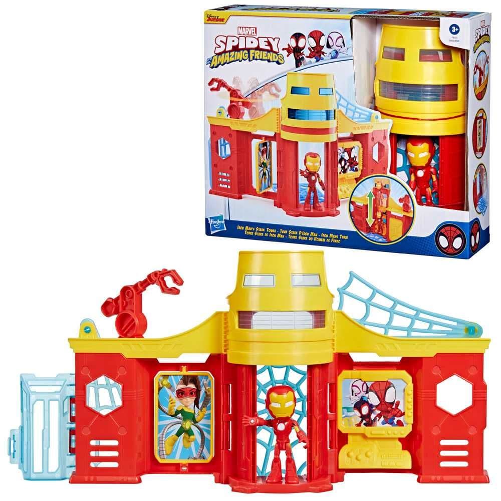 SPIDEY AND FRIENDS STARK TOWER SCENE PLAYSET