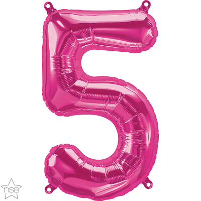 16 IN MAGENTA NUMBER 5 AIR FILLED 1CTP