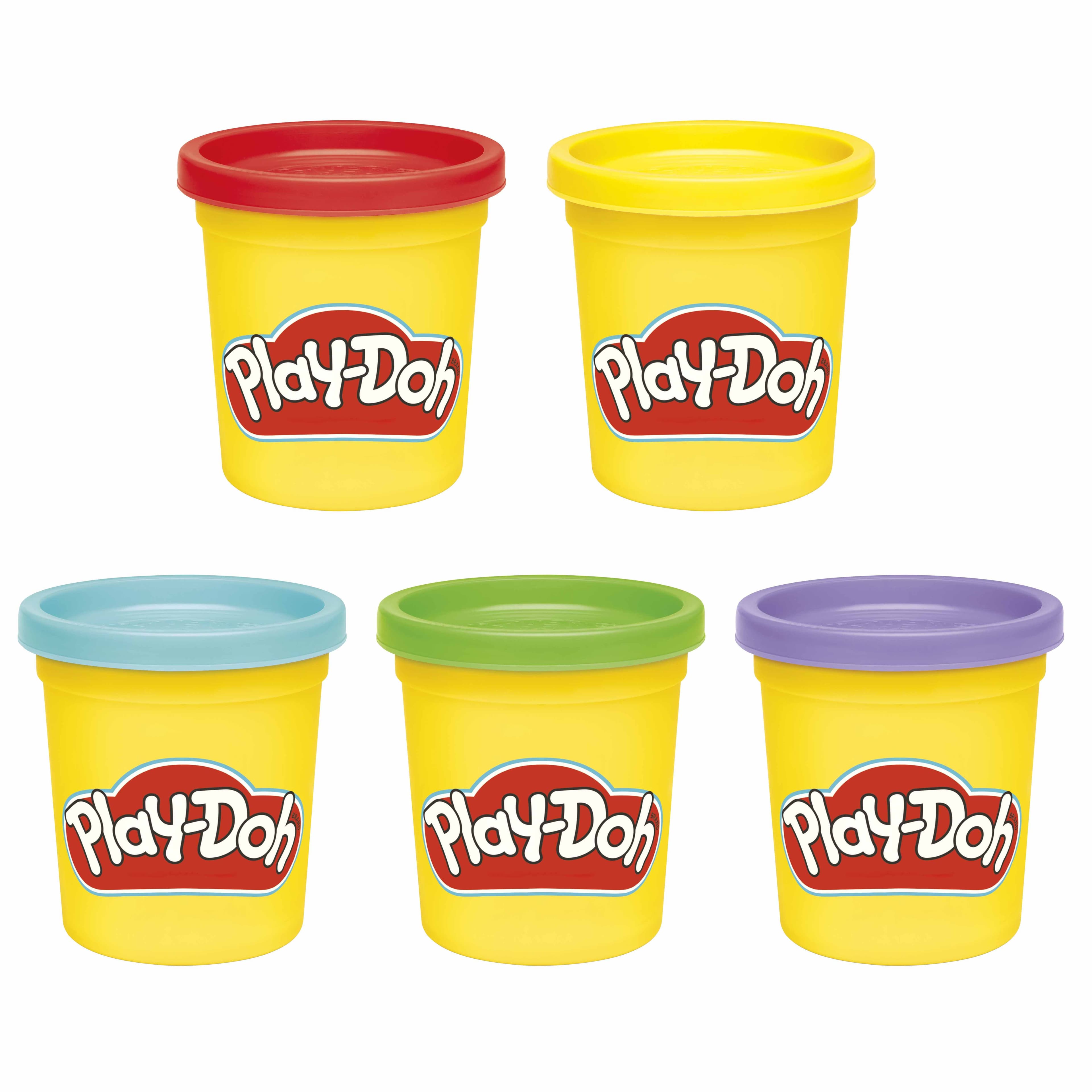 PLAY DOH BACK TO SCHOOL 5 PACK 3OZ CAN