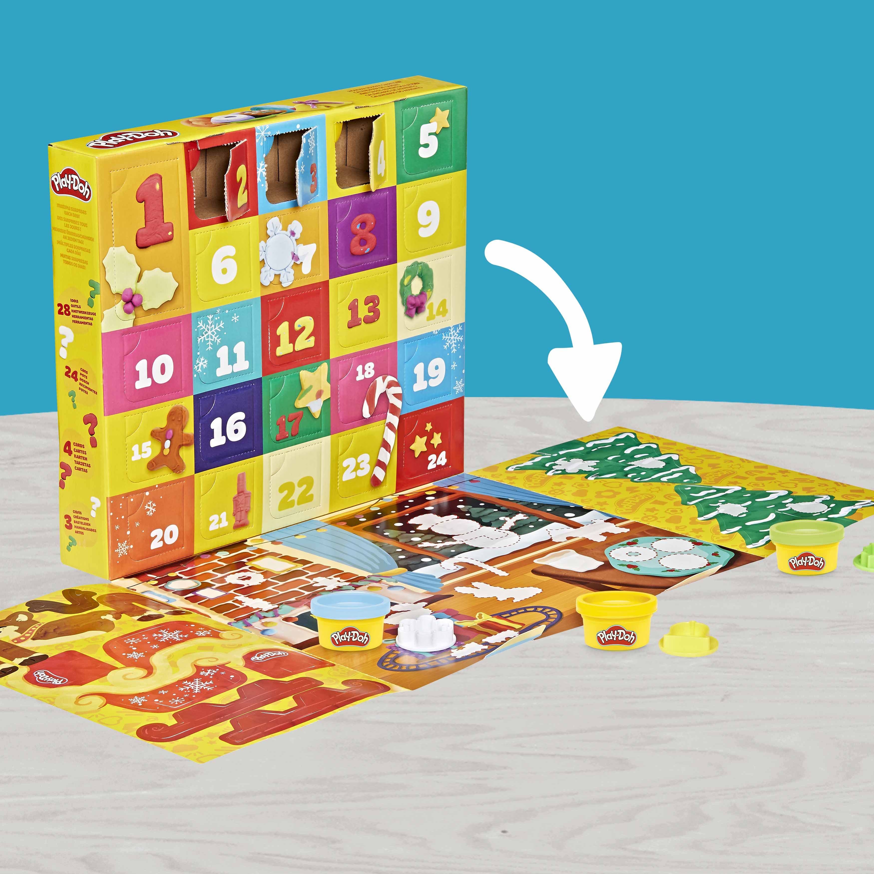 PLAY DOH HOLIDAY ADVENT CALENDAR