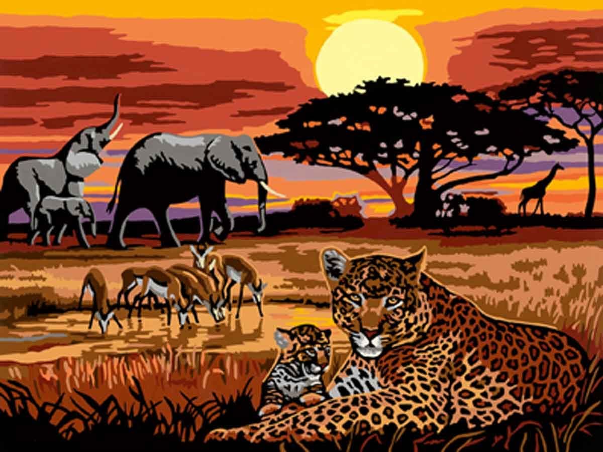 RAVENSBURGER CREART SAVANNAH LANDSCAPES