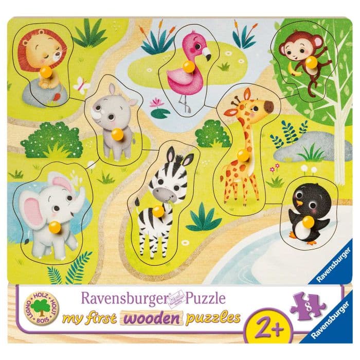 RAVENSBURGER MY 1ST PUZZLE 8PC ZOO ANIMALS