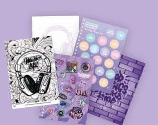WOW GENERATION A5 SCENTED NOTEBOOK