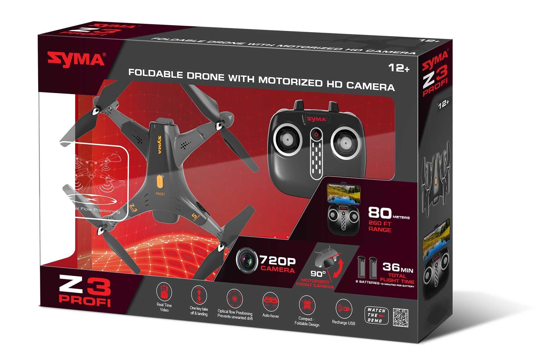 REVOLT FOLDABLE DRONE WITH HD CAMERA