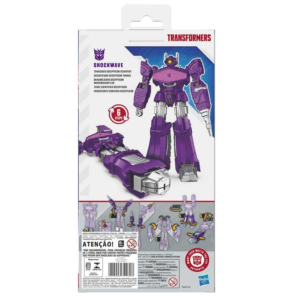 TRANSFORMERS AUTHENTICS TITAN CHANGER SHOCKWAVE