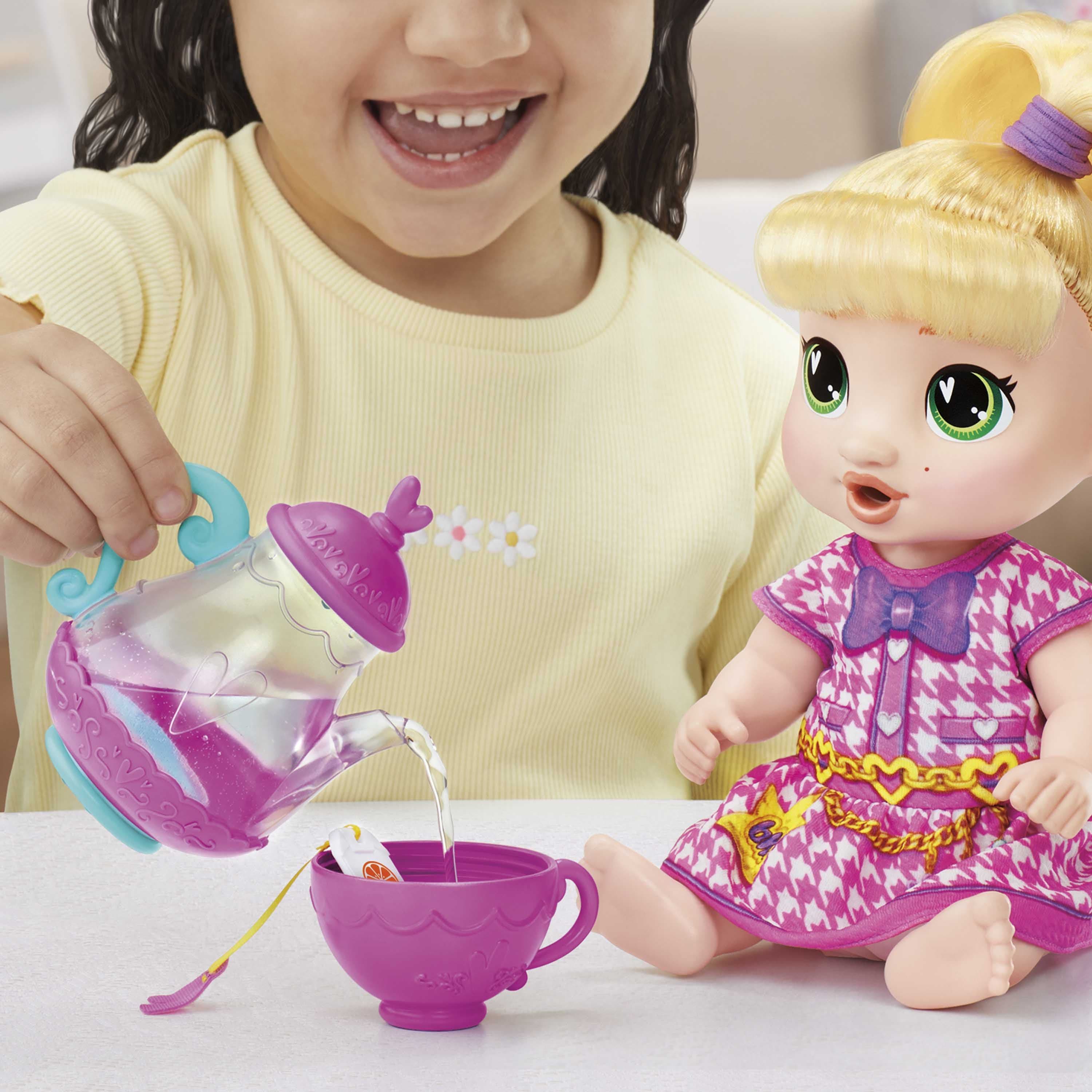 BABY ALIVE BUBBLY TEA PARTY BLONDE LALA GOOGOO
