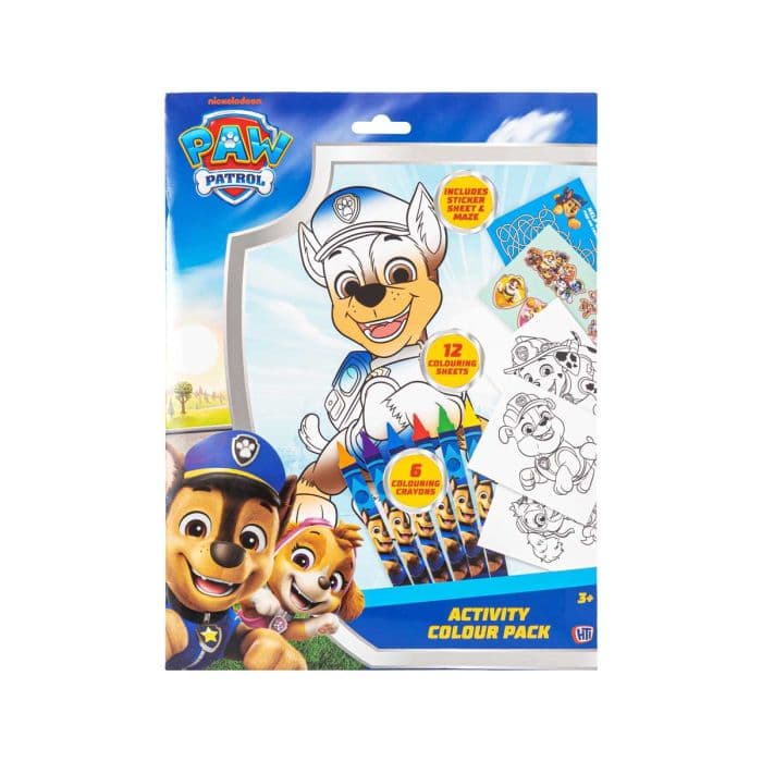 Activity Colour Pack-Paw Patrol