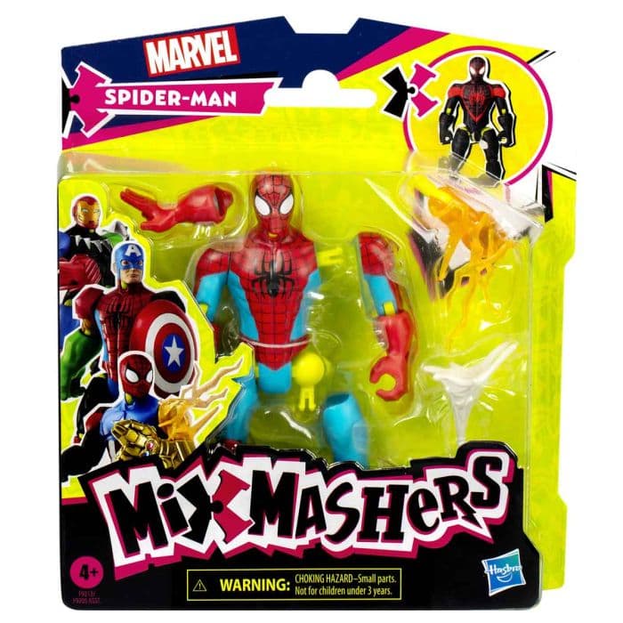 SPIDER MAN MIXMASHERS SPIDER MAN BASIC FIGURE