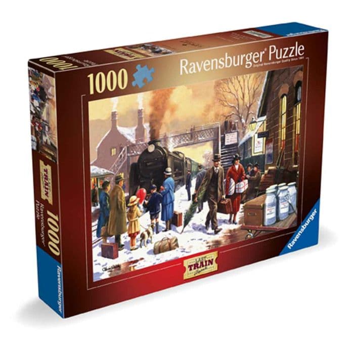 RAVENSBURGER 1000PC PUZZLE LAST TRAIN HOME