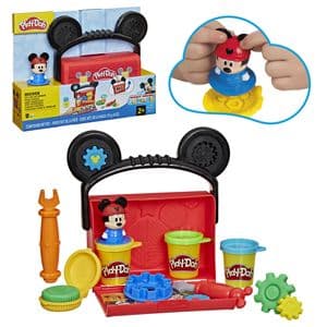 PLAY DOH DISNEY JR ON THE GO GARAGE PLAYSET