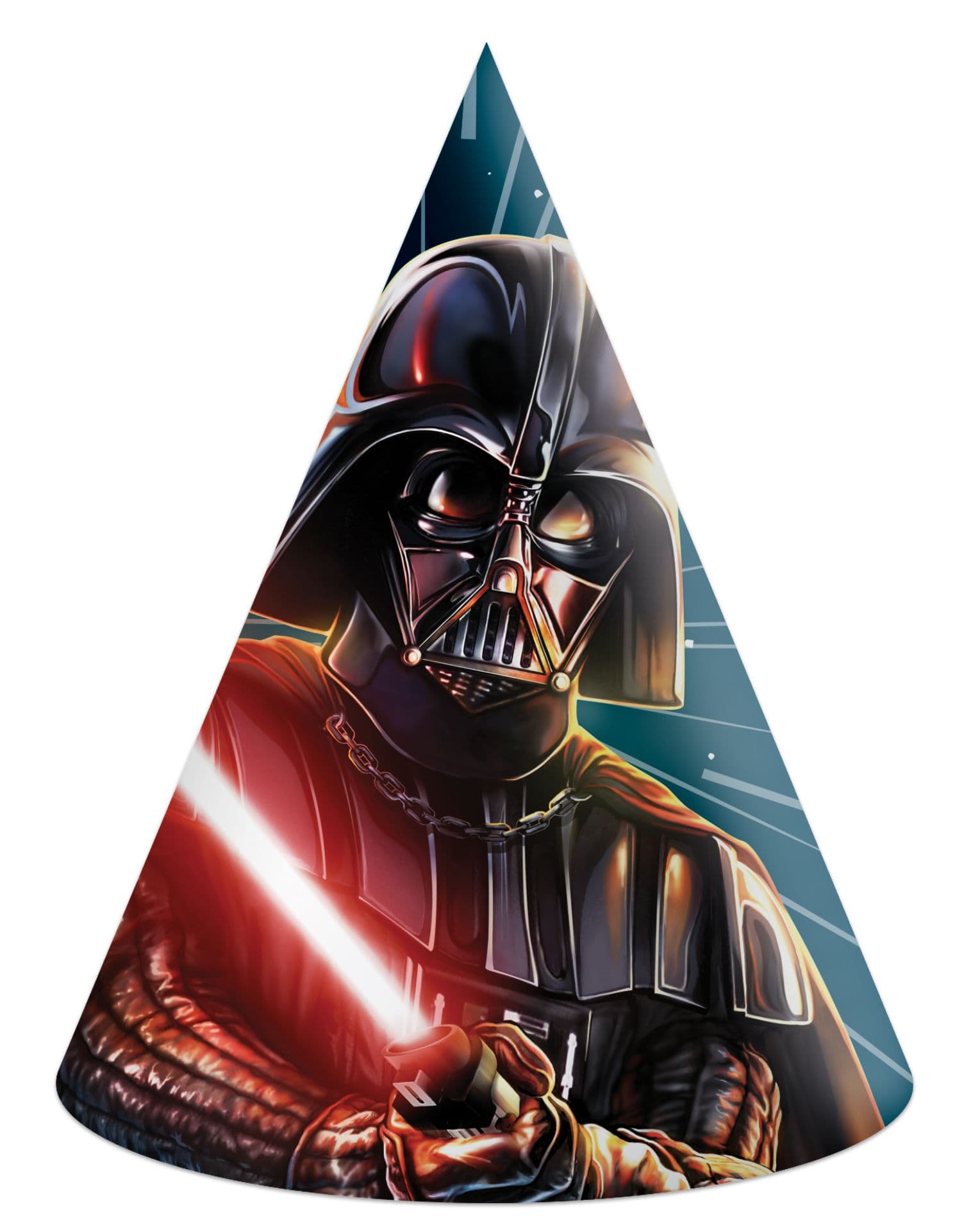 STAR WARS GALAXY PAPER HATS 6CT