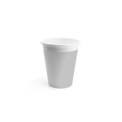 ECO COMP IND GREY PAPER CUPS 200ML 8CT