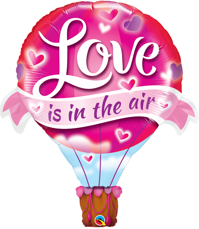 42 INCH FOIL LOVE IS IN THE AIR 1CTP