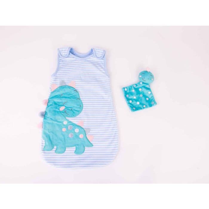 TINY TREASURES SLEEPY DINO DOLL