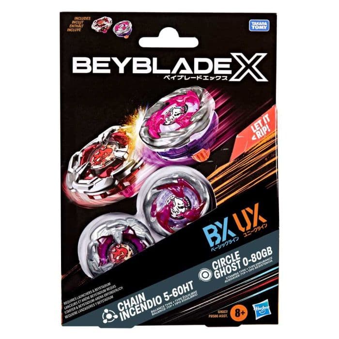 BEYBLADE X CIRCLE GHOST CHAIN INCENDIO