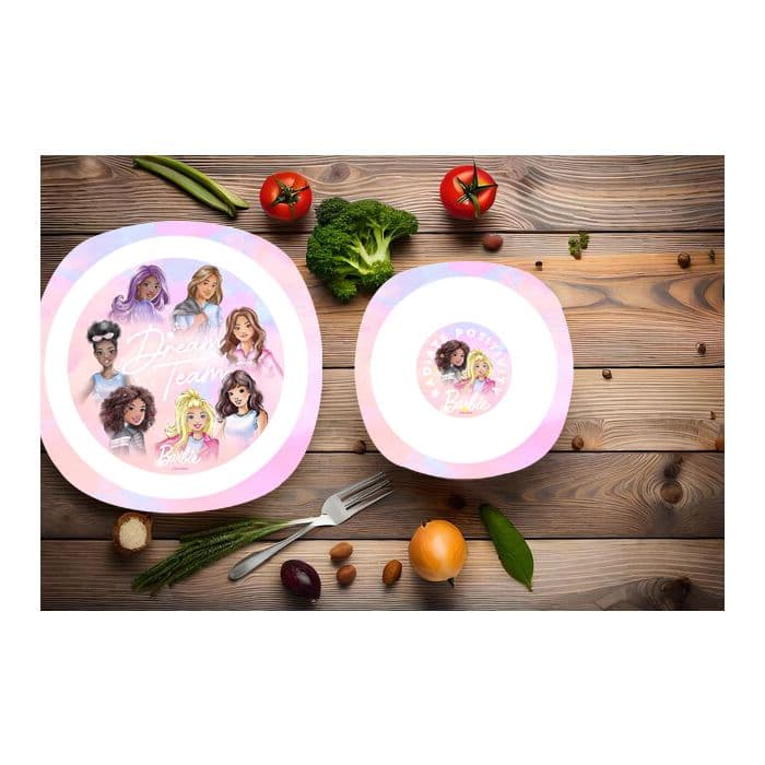 BARBIE SHAPED PLATE