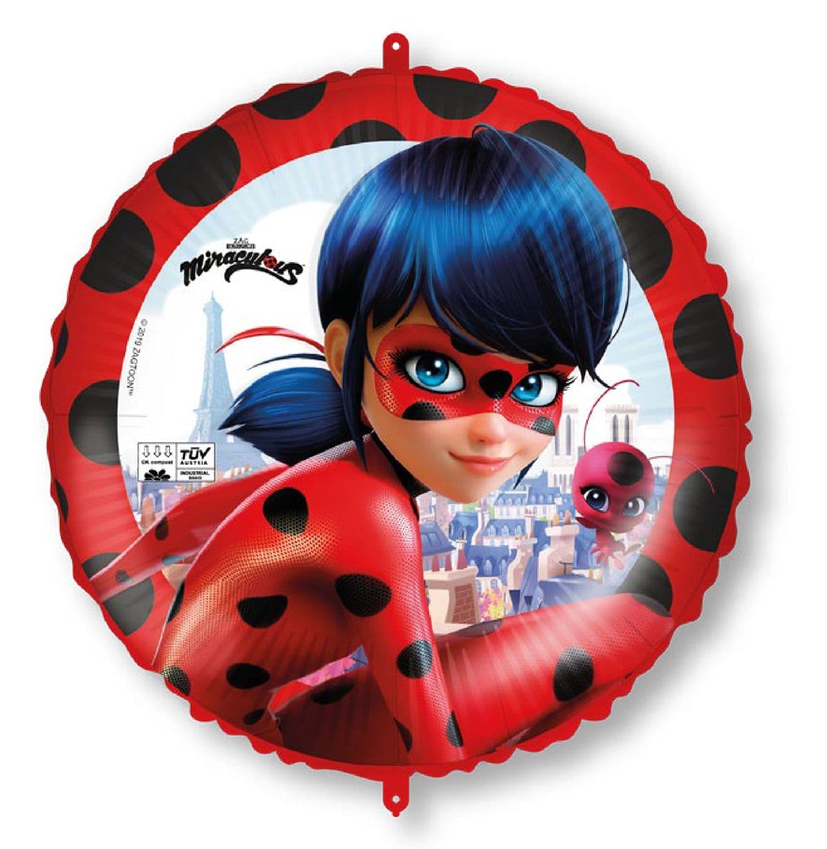 18 INCH AIR-HELIUM FOIL LADY BUG 1CTP