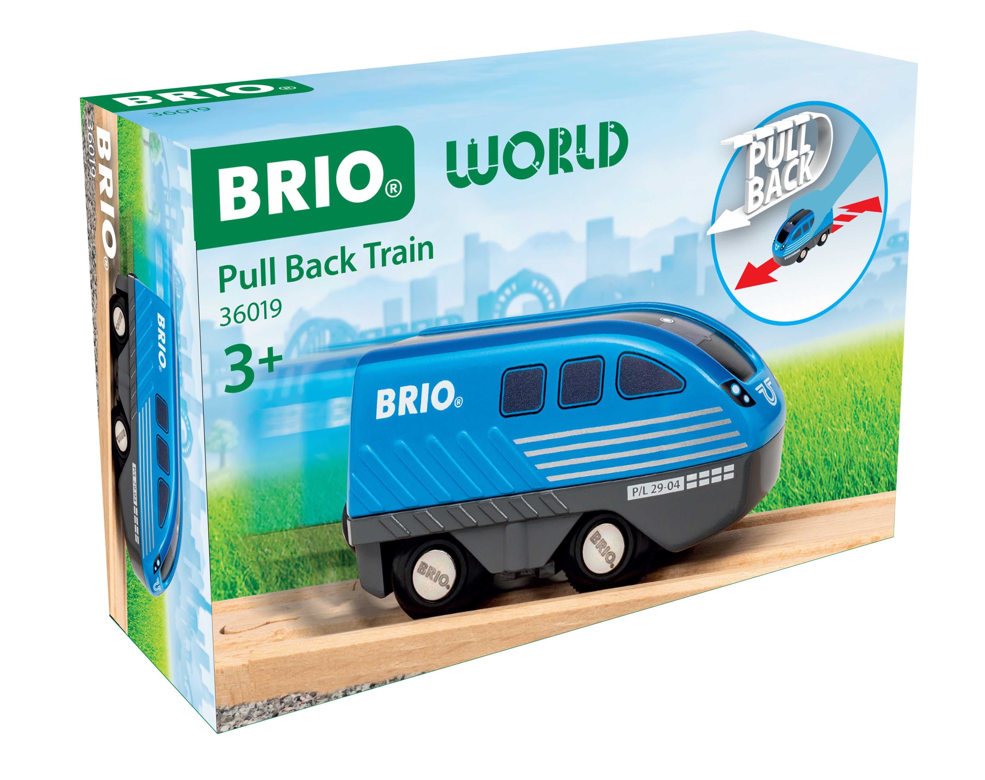 BRIO PULL BACK TRAIN