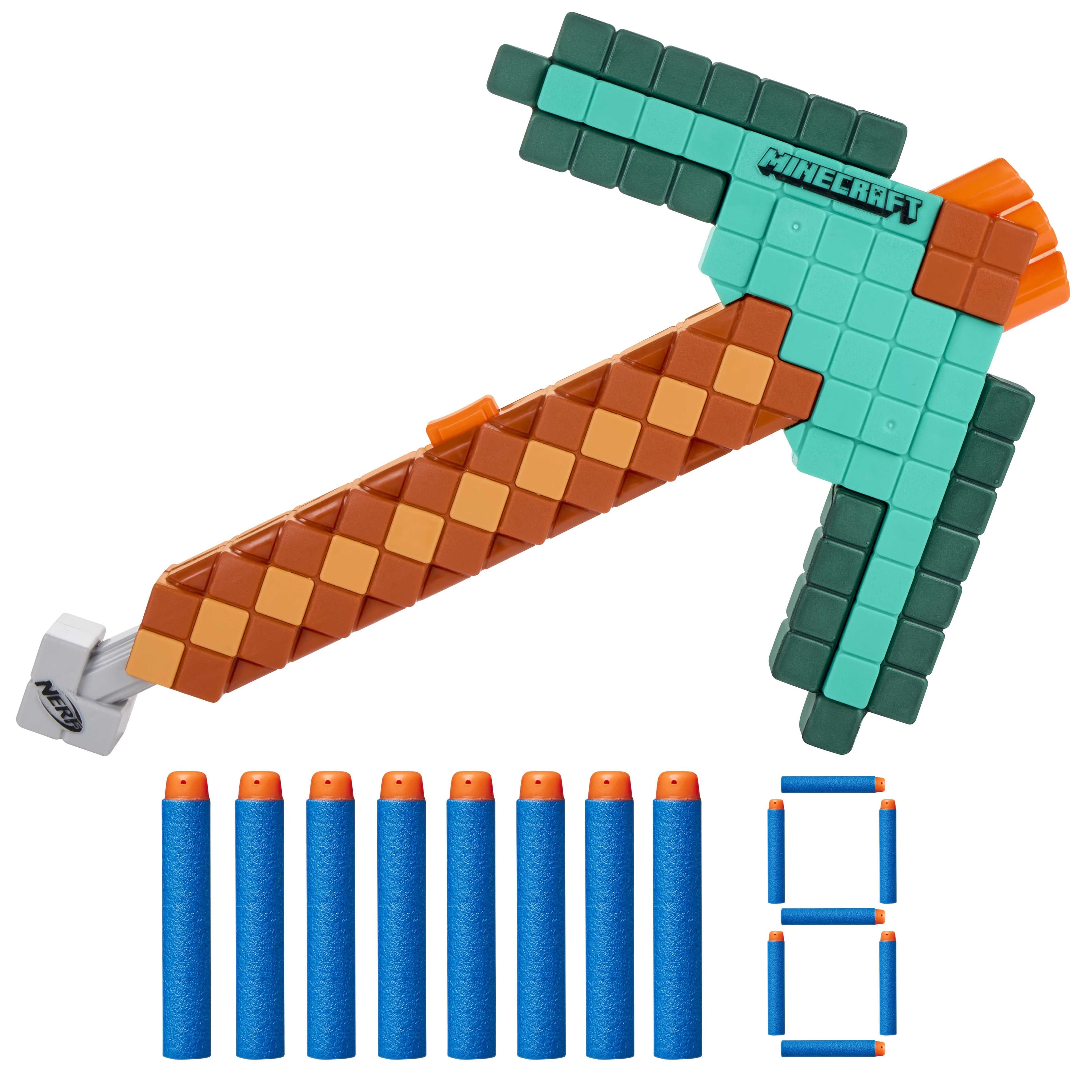 NERF MINECRAFT DIAMOND PICKAXE
