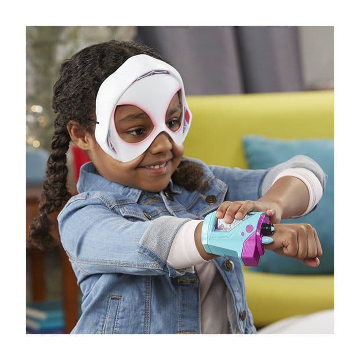 SPIDERMAN VERSE MOVIE MINI BLASTER N MASK GRACEFUL