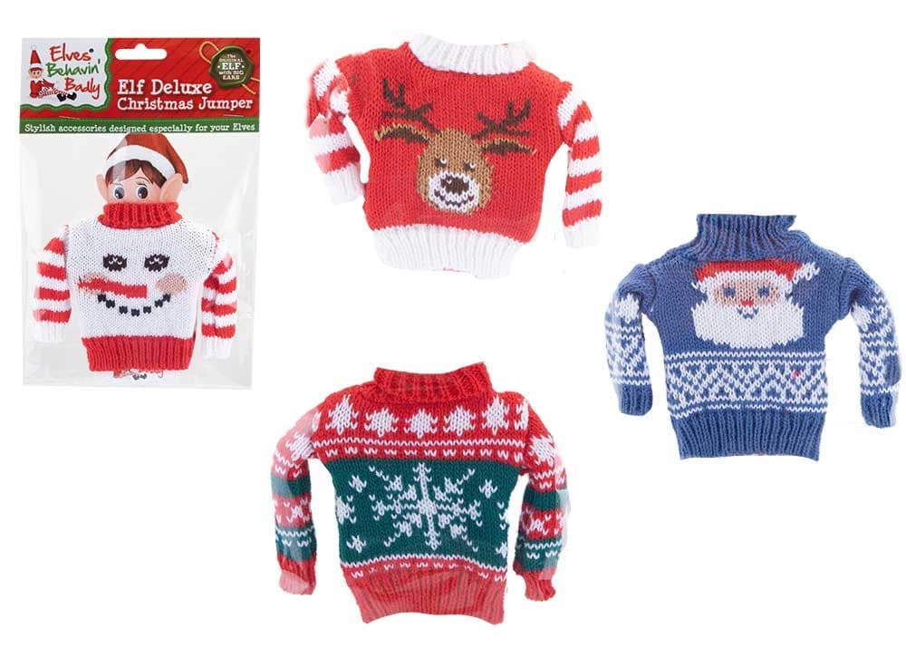 ELVES BH BADLY ELF DELUXE KNITTED SWEATER